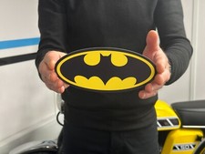 Batman Oval Sign - Retro