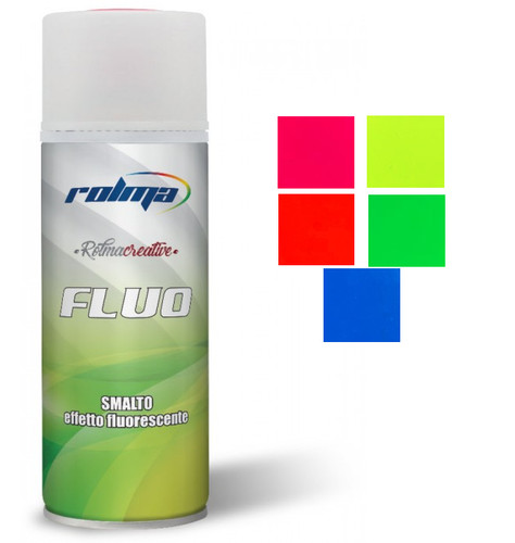 Rolma fluo bomboletta smalto - rolma,