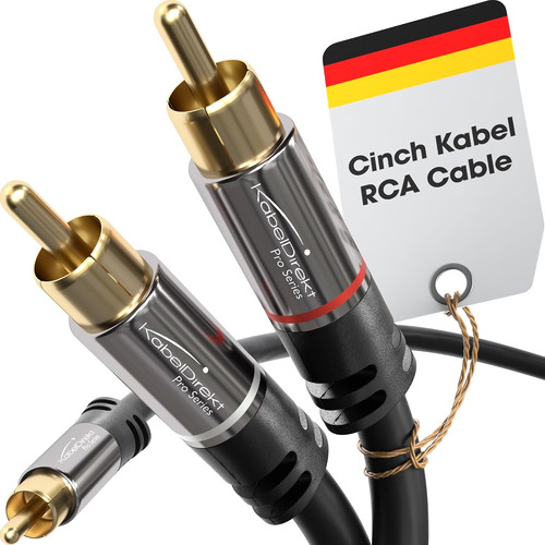 Cavo rca cinch y - 2, rca,
