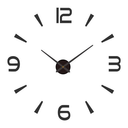 Grande orologio parete 3d - grande,