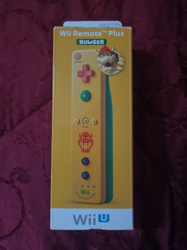 Wii remote plus bowser raro - plus, bowser,