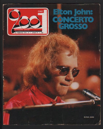 Ciao 2001 1972 elton john - 2001,