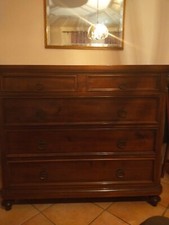 cassettiera ottimo stato colore noce scuro