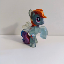 MLP G4 RAINBOW DASH MINIFIGURE fluo trasparente eccellente rara 2011