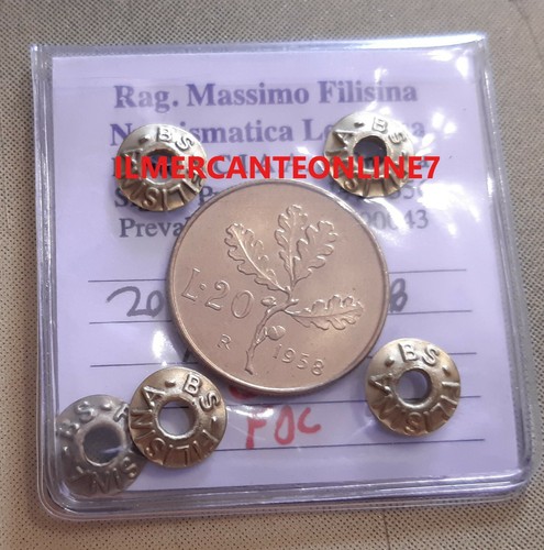 Lire 1958 periziata fdc - ,