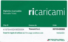 Biglietto Trenord ricaricami