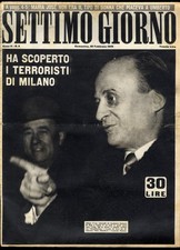 [D] SETTIMO GIORNO - 20 FEBBRAIO 1949 N° 8 - MILANO ANTONINO D DATO ROMEO MENTI