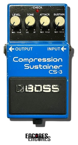 Pedale compressore boss - pedale, cs-3