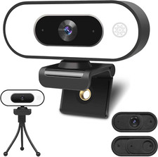 Webcam con microfono anulare