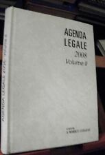 AGENDA LEGALE 2008 volume II a cura de IL MOMENTO LEGISLATIVO