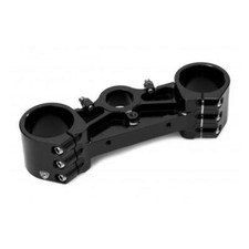 Piastra di sterzo inferiore CNC nero Ducati Hypermotard 1100 EVOSP 2010-2012