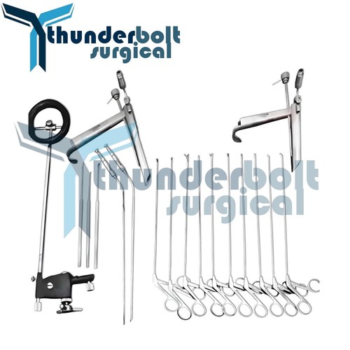 Set laringoscopio piedistallo - laringoscopio,