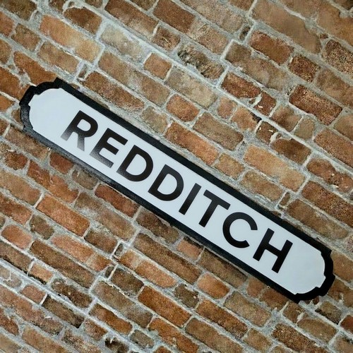 Insegna redditch legno - redditch, finta