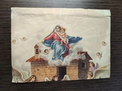 Madonna loreto holy - holy, card