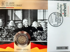 Moneta 2 euro 2015 in lettera