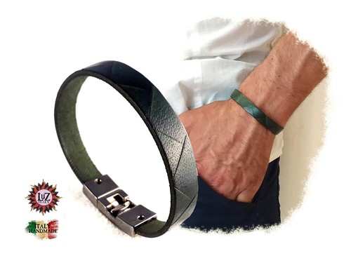 Bracciale uomo cuoio di - uomo, in
