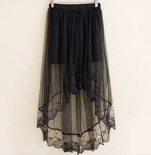 Mini Gonna Donna Tulle Lungo