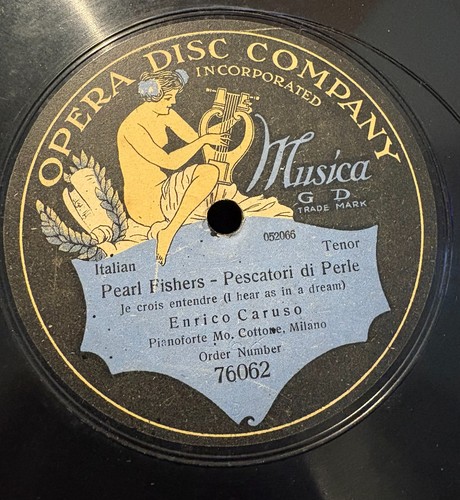 Caruso pearl fischers - fischers, :
