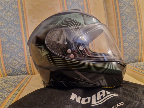 Casco integrale verde - verde, nero