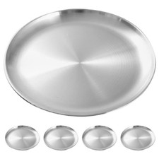  5 Pcs Lastra Acciaio Inox