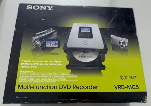 Sony dvdirect vrd - dvdirect, vrd-mc5
