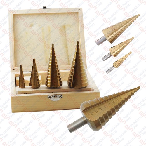Pdr kit4 punte frese - punte, coniche