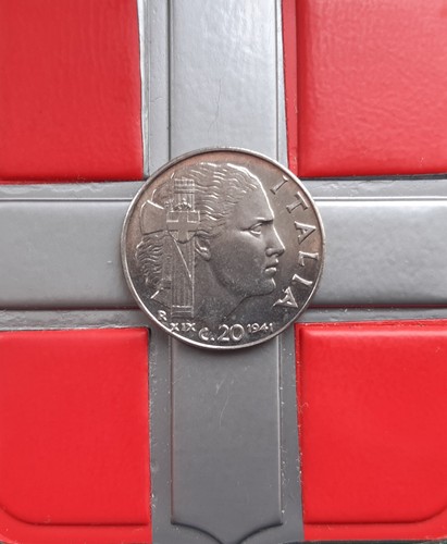 20 centesimi 1941 xix - (£),