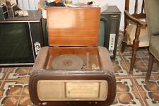 Radio d'epoca Phonola con giradischi. Funzionamento non garantito, da verificare