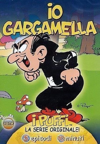 Dvd puffi io - io, gargamella