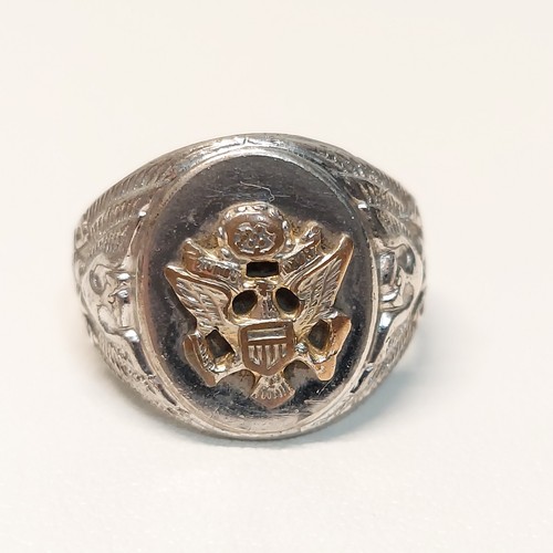Anello con sigillo - , patriottico