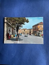 CARTOLINA  SULMONA - VIALE PORTA NAPOLI - DISTRIBUTORE SHELL - VIAGGIATA 1971