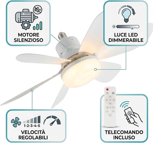 Ventilatore soffitto con - ventilatore,