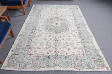 Tappeto fresco, tappeto grande 8,4 x 5,6 piedi, tappeto turco, tappeto vintag...