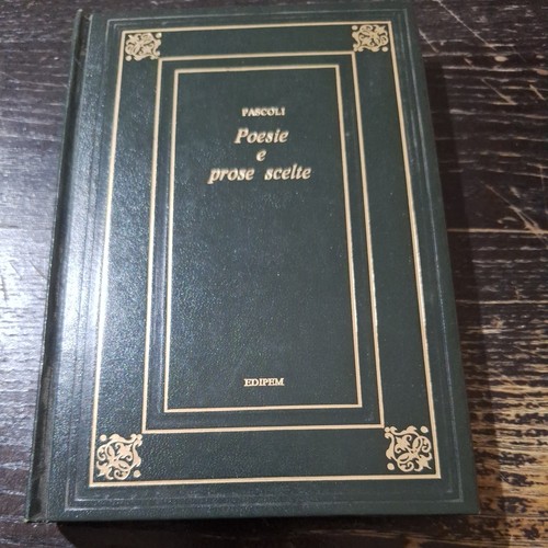 Giovanni pascoli poesie - poesie, e