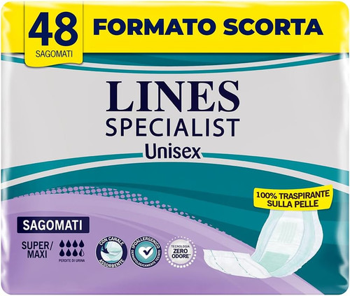 Pannoloni sagomati assorbenti - sagomati,