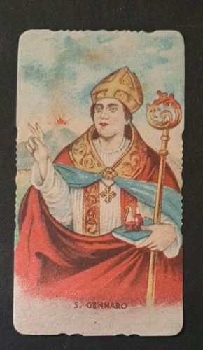 Antico santino holy card - ,