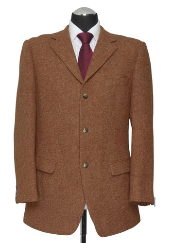 Harris tweed giacca uomo - tweed,