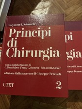 PRINCIPI DI CHIRURGIA 2 VOLUMI -  SCHWARTZ - UTET - 1987