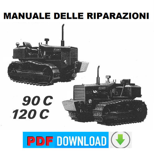 Trattore fiat 90c 120c - 120c, manuale