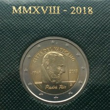 Vaticano: 2 euro "50. Anno