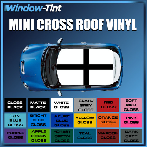 Mini tetto croce vinile - tetto,