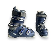 Scarponi da sci Lange Comp 100 Power Plate donna blu misura 7-7,5 misura performance