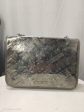 Articolo e3970 borsa donna Love Moschino argentata, base 8x28cm, altezza 22cm, l