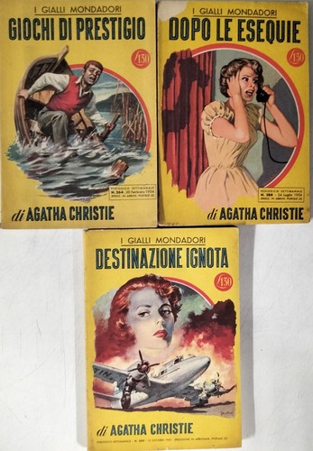 Lotto gialli agatha christie - ,