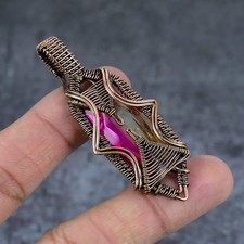 Ciondolo bicolore tormalina