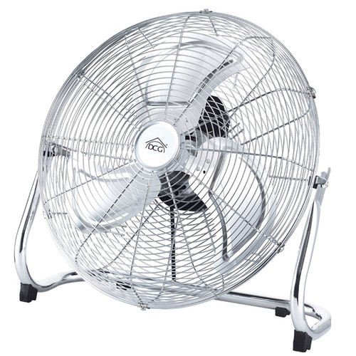 Ventilatore terra cromato - terra,