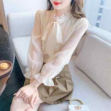 Camicia Maglia Blusa Donna