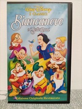 Biancaneve vhs walt disney - walt,