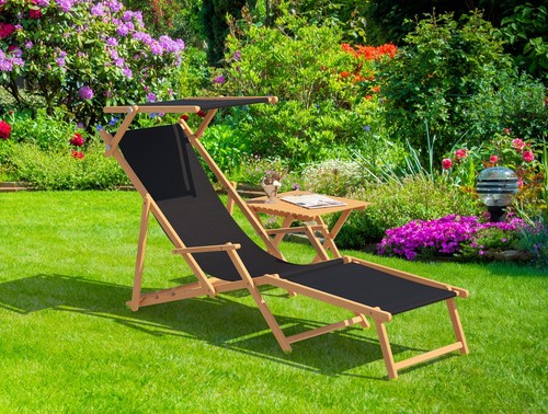 Sedia sdraio legno piccola - in,