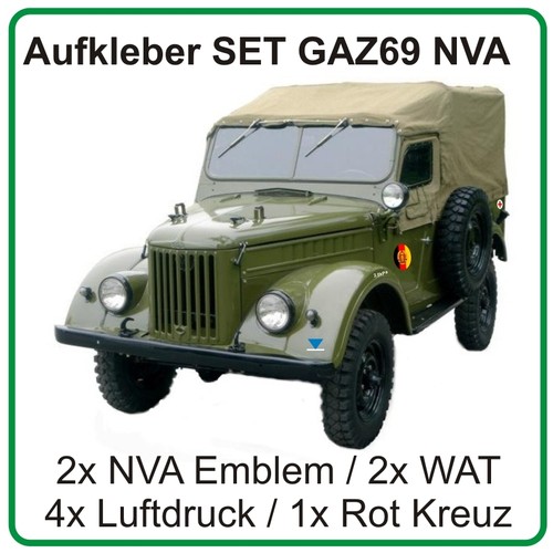 Kit adesivi per gaz gaz69 - kit,